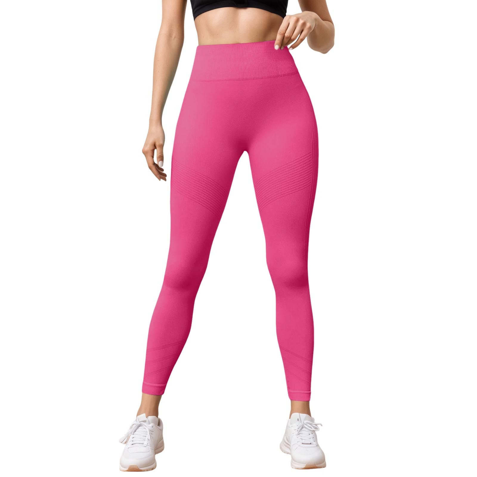 thumbnail image 1 of Leggings 3D para moldear la celulitis para mujer: cintura alta, sin costuras, push-up, opacos, pantalones deportivos para yoga y fitness, 1 of 6